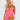 Coral EDEN EMBROIDERED MESH & SATIN BABYDOLL
