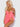 Coral EDEN EMBROIDERED MESH & SATIN BABYDOLL