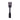 Black silicone impression paddle with packaging on a white background