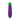 Purple and green Emojibator Eggplant Vibrator on a white background