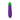 Purple and green vibrator on a white background