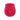 Red Adam & Eve Eve's Ravishing Suction Rose Vibrator on a white background