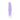 Purple silicone vibrator on a white background