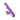 Purple rabbit vibrator with a white cord on a white background