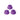 Three purple silicone caps on a white background