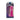 Pink 'Tentacled Traveler' product packaging with text on a white background