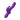 Purple silicone Fantasy Wave rabbit vibrator with ridged shaft and clitoral ears