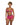 Woman wearing a pink lingerie set with 'Playboy' branding on a white background