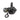 Gray plush toy shaped like a hand giving a thumbs-up with a tag on a white background