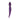 A purple metallic wavy personal massager with a rounded control head, shown vertically on a plain white background.