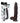 Realistic silicone dark brown dildo with 'Get Lucky' packaging on a white background