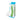 Product packaging of a green cucumber-shaped glass dildo with branding on a white background