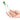 Glas Eggplant Ecstasy 7.25 in Glass Dildo held by a hand on a white background