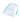 A white drawstring pouch with the word 'gläs' printed in light blue on the front, shown on a clean white background.