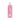 A pink bottle of Doc Johnson Good With A Head Birthday Cake slick head glide, featuring a white cap and a graphic of a layered cake with sprinkles on the front label.