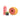 Pink bottle, yellow grapefruit masturbator, and green packet on a white background