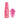 Pink 'GoodHead' tingle spray with watermelon flavor on a white background