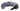 Furry tail with a black anal plug on a white background