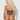 Person wearing a leopard print thong and black stockings on a plain background