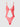 Coral lace lingerie set on a light gray background