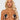 Woman with black star-shaped pasties on a plain background