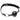 Black leather ball gag on a white background