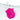 Pink rose-shaped toy with 'Viben' branding submerged in water
