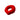 A bright red, mouth-shaped silicone cock ring toy with a smooth matte finish, shown on a solid white background.