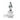 Icicles No. 91 Glass Anal Plug With Suction Cup Clear