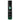 Black lubricant bottle with green label on a white background