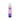Purple lubricant bottle with white cap on a white background
