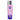 Purple and silver bottle of ID Pleasure lubricant on a white background