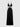 Ilena Black Embroidered Backless Long Lingerie Gown