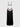 Ilena Black Embroidered Backless Long Lingerie Gown