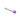 White handheld massager with colorful LED lights on a white background