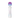 White wand vibrator with a colorful top on a white background