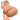 Model wearing a pink bikini with Jesse Jane Missionary Pussy and Ass Masturbator on a white background