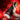 Hand holding a black and red Jock masturbator against a fiery background