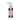Clear spray bottle with pink label on a white background
