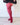 Kixies Holly Sparkle Thigh High Cranberry (Size A)