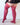 Kixies Holly Sparkle Thigh High Cranberry (Size B)