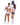Woman in a cheerleader costume with pom-poms on a white background