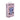 Loveline product packaging with a lavender heart-shaped vibrator on a pink background