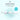 White wand vibrator with blue accents, dimensions, weight, and text about cordless power on a light blue background.