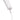 White wand vibrator with USB cable on a white background