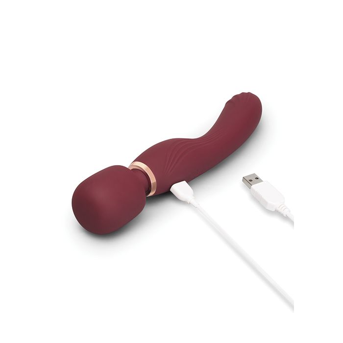 Le Wand Flat Top Fusion G | Double-Ended Wand Vibrator Adult Toy Box Le Wand Flat Top Fusion G | Double-Ended Wand Vibrator Adult Toy Box
