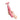 Pink Le Wand Lick 3-in-1 Rechargeable Double-Ended Vibrator held in a hand against a white background