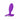 Purple and white silicone LELO SURFER Originals Prostate Massager on a white background