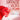Promotional graphic for the Lickgasm 'Savage Licks' product, showing a red silicone lollipop with a realistic mouth opening being licked by glossy red lips. The background is a soft pink with water droplets and glowing yellow vibration rings.