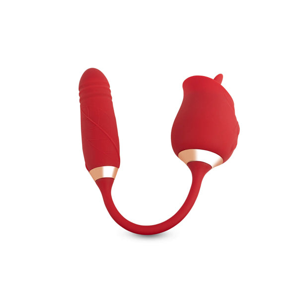 Lotus Dual Rose & Bullet Vibrator Adult Toy Box Lotus Dual Rose & Bullet Vibrator Adult Toy Box